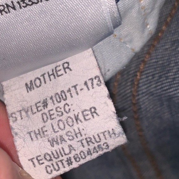 ❌SOLD❌{MOTHER} The Looker Skinny Jeans - Picture 5 of 10